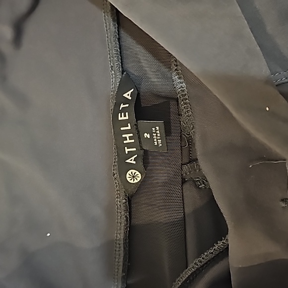 Athleta yoga Cargo Jogger Size 2 Black - Picture 4 of 12